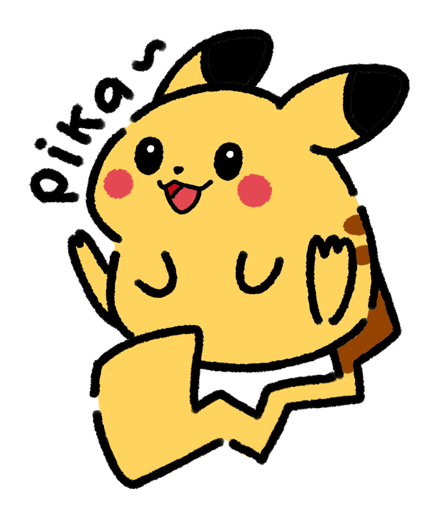 Pokemon Stickers BIG (3.9" / 10 cm)