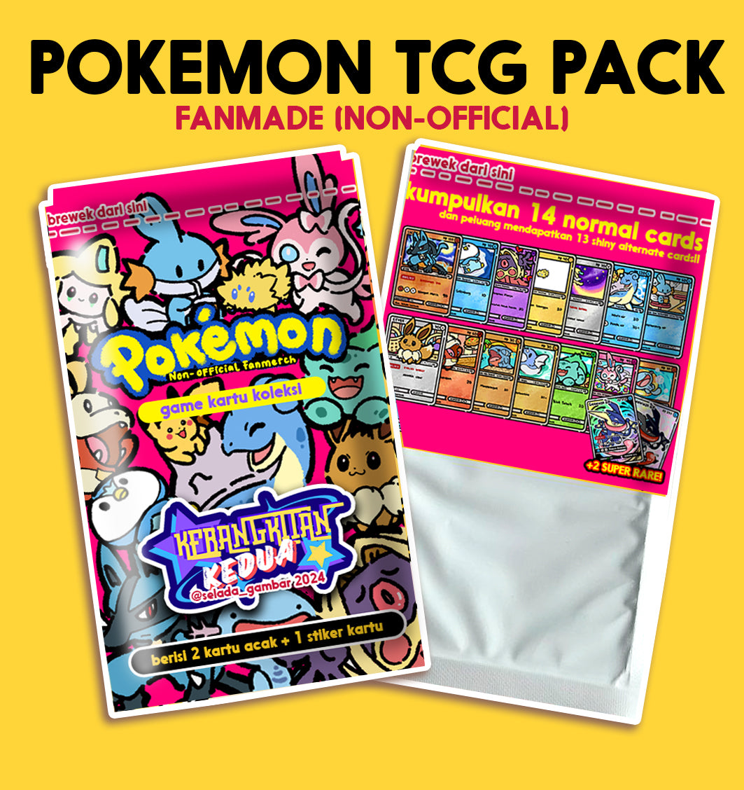 TCG Pokemon Selada Gambar Fanmade Indonesia ver.