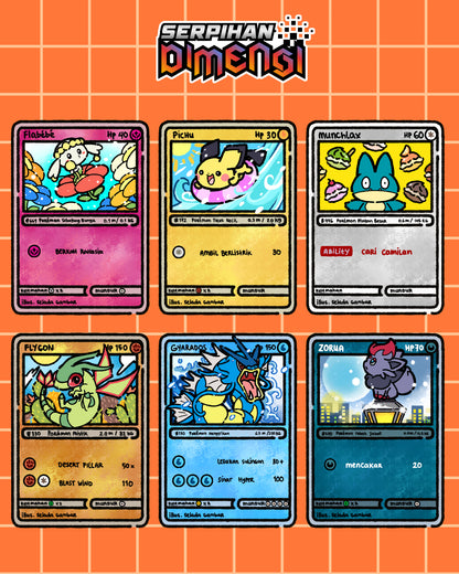TCG Pokemon Selada Gambar Fanmade Indonesia ver.