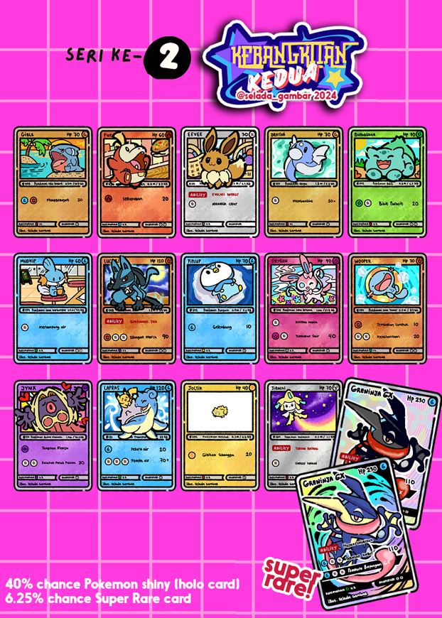 TCG Pokemon Selada Gambar Fanmade Indonesia ver.